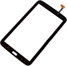 img 1 attached to 📱 Black Touch Digitizer Screen Replacement for Samsung Galaxy Tab 3 7.0 SM-T210 T210R T210L T217S 217A (WiFi Version, No Speaker Hole) - Includes PreInstalled Adhesive and Tools