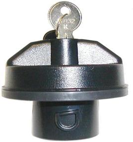 img 1 attached to 🔑 Black Stant Regular Fuel Cap with Keyed Alike Feature