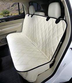 img 4 attached to 🐶 Premium Waterproof Non-Slip Dog Seat Cover for Cars, SUVs, and Small Trucks by 4Knines - Heavy-Duty Protection