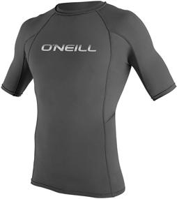 img 2 attached to 🌞 Stay Protected with O'Neill Men's Basic Skins UPF 50+ Short Sleeve Rash Guard