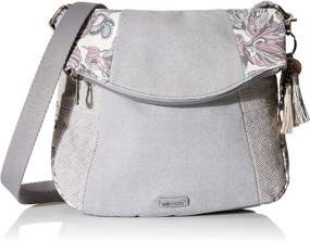 img 4 attached to Sakroots Foldover Crossbody Pastel Treehouse