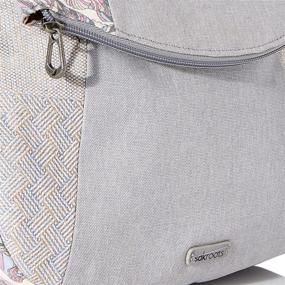 img 2 attached to Sakroots Foldover Crossbody Pastel Treehouse