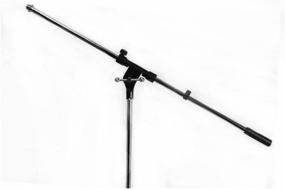 img 3 attached to 🎤 Chrome On-Stage MS7701C Tripod Microphone Boom Stand