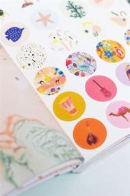 img 1 attached to Flow - Book for Paper Enthusiasts - Issue: 7 - Over 300 Pages of Paper 📚 Delights - DIY Craftbook – Packed with Writing Paper, Stickers, Envelopes and More - Designed by Creatives