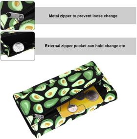 img 1 attached to Womens Printed Organizer Envelope Wallets Women's Handbags & Wallets in Wallets