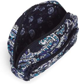 img 3 attached to 💼 Vera Bradley Signature Rosette Travel Accessories: Chic and Practical Cosmetic Essentials"