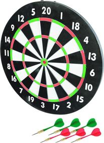 img 4 attached to Franklin Sports Paper Dartboard 17X0 5 Inch