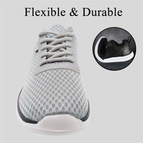 img 1 attached to GESIMEI Breathable Comfortable Sneakers Lightweight Men's Shoes