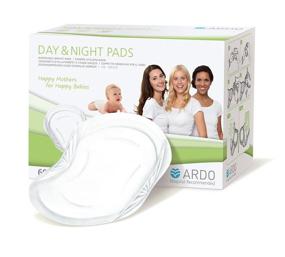 img 4 attached to 👶 Ardo Day & Night Pads: Ultra Absorbent Breast Pads for Leakage Prevention (60 Disposable Nursing Pads, Individually Wrapped)