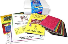 img 3 attached to 🎨 Wikki Stix Mega-Pack: Bilingual Arts and Crafts for Kids, 468 Count, Non-Toxic, Reusable Fidget Toy and Playset