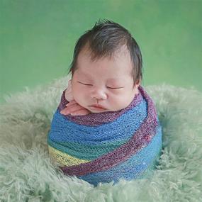 img 2 attached to Zeroest Newborn Photography Blanket Flexible