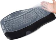 casebuy keyboard cover compatible with logitech k350 wireless wave keyboard mk550 mk570 accessories logo