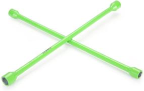 img 4 attached to 🔧 OEMTOOLS 20561 20-Inch Universal Heavy Duty Lug Nut Wrench: Classic 4-Way Cross Wrench for Torque, Green