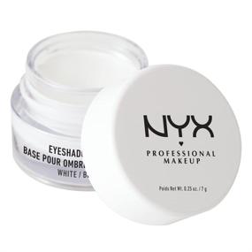 img 4 attached to NYX Professional Makeup Eyeshadow Base 💄 Primer - White, 0.25 oz (Single Pack)