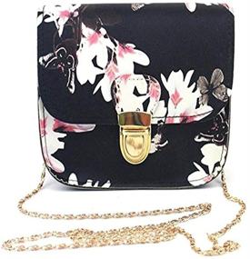 img 3 attached to 🦋 Women's Shoulder Handbag: Beautiful Butterfly Print with Messenger Style - Including Wallet