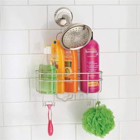 img 3 attached to 🚿 Maximize Bathroom Space with the iDesign InterDesign Hanging Organizer: Swivel Hook and Storage Basket Combo for Shower Caddy Efficiency