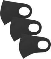 👥 mk aerosilver fashion unisex reusable face masks - pack of 3 logo