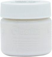 🎨 enhance your artistic creations with angelus paint glitterlites 1 oz white sugar logo