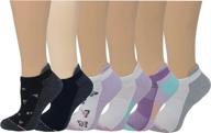 🧦 dr. motion women's men 6-pack compression low cut anklet socks - ultimate comfort and support логотип