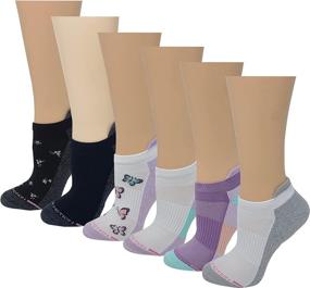 img 1 attached to 🧦 Dr. Motion Women's Men 6-Pack Compression Low Cut Anklet Socks - Ultimate Comfort and Support