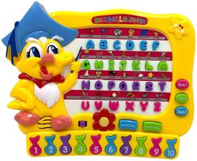 img 4 attached to 🔠 Kiki Magic Academy Learning Machine – Top Toddler Toy for Ages 3+ – Alphabet and Numbers Toddler Tablet with 3 Learning Modes, Catchy Tunes, and More