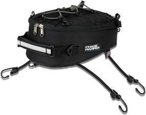 img 4 attached to 🎒 Chase Harper USA 450 Tail Bag: Water-Resistant, Tear-Resistant, Industrial Grade Ballistic Nylon with Adjustable Bungee Mounting System for Universal Fit