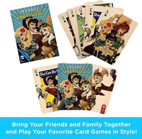 img 3 attached to 🃏 DC Comics Bombshells Playing Cards - Aquarius Bombshells Themed Deck for Card Games - Officially Licensed DC Comics Merchandise & Collectibles