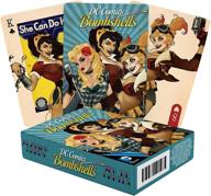 🃏 dc comics bombshells playing cards - aquarius bombshells themed deck for card games - officially licensed dc comics merchandise & collectibles логотип