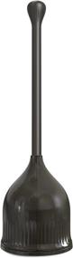 img 3 attached to Hideaway Toilet Plunger with Drip-Free Holder: Heavy Duty & Efficient for Bathroom