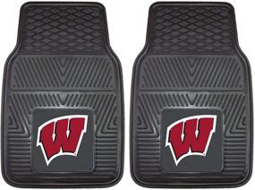 img 4 attached to 🎓 University of Wisconsin Nifty 8964 Vinyl Heavy Duty Fan Floor Mat - Ideal for All Surfaces!