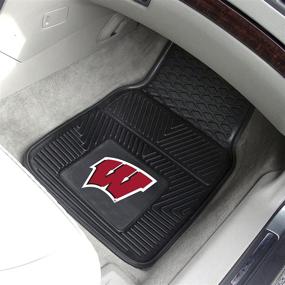 img 3 attached to 🎓 University of Wisconsin Nifty 8964 Vinyl Heavy Duty Fan Floor Mat - Ideal for All Surfaces!