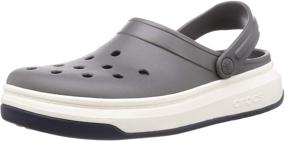 img 4 attached to Crocs Crocband Force White Unisex Shoes for Mules & Clogs