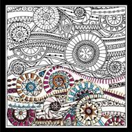 🌊 design works crafts inc. design works zenbroidery waves 10"x10" craft kit - explore various patterns logo