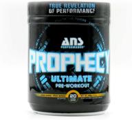 💪 ans performance prophecy pre-workout powder supplement - energizing pre-workout for men & women, creatine-free formula with beta alanine & caffeine, promotes focus and nitric oxide boost (20 servings, 15.5 oz) logo