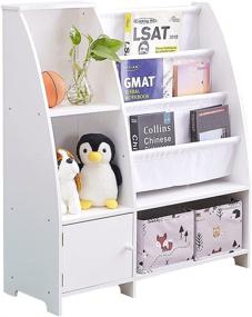 img 4 attached to Bookshelf Bookshelves Organizer Childrens Bookcase