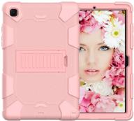 📱 bingcok galaxy tab a7 10.4 case 2020 - heavy duty hybrid shockproof cover for samsung galaxy tab a7 10.4 (rose gold) logo