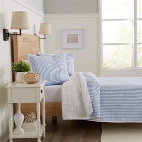 img 2 attached to Reversible All Season Bedspread Pattern Collection Bedding for Quilts & Sets