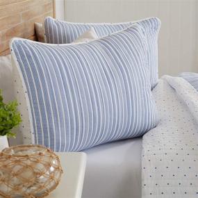 img 3 attached to Reversible All Season Bedspread Pattern Collection Bedding for Quilts & Sets
