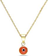 pori jewelers solid pendant necklace: the must-have for girls' jewelry collection logo