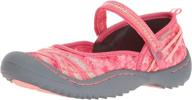 jambukd girls outdoor toddler purple girls' shoes: stylish and sturdy footwear for active little girls logo