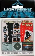 enhance visibility with lightweights silverflex superbright reflective 60 for clothing & gear logo