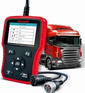 icarsoft hd v3.0 heavy-duty diesel truck diagnostic scanner - code reader for freightliner cummins engines logo