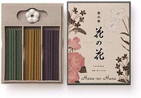 img 3 attached to 🌹 Nippon Kodo Hana-no-Hana Variety Pack - 30 Sticks of Japanese Quality Rose, Lily, and Violet Incense