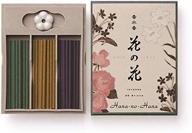 🌹 nippon kodo hana-no-hana variety pack - 30 sticks of japanese quality rose, lily, and violet incense логотип