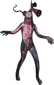 img 4 attached to 🎃 Creepy Halloween Costume Roleplay Jumpsuit: The Perfect Outfit for Halloween Fun