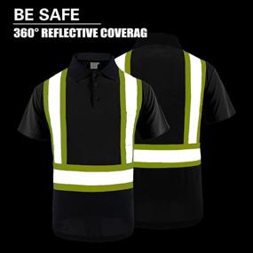 img 1 attached to LOVPOSNTY Safety Reflective Sleeve Bottom Occupational Health & Safety Products