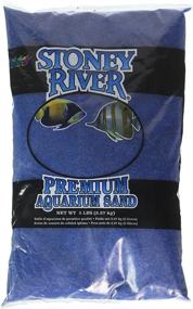 img 2 attached to 🌊 5-Pound Bag of Stoney River Blue Aquatic Sand: Ideal for Freshwater and Marine Aquariums