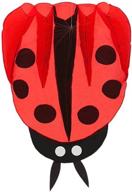 🐞 besra colorful ladybug kite: ultimate outdoor fun for all ages (red) логотип