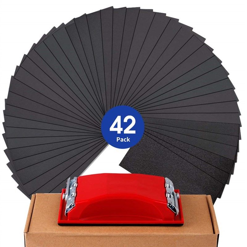 sandpaper assortment sandpapers automotive furniture 로고