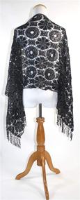 img 1 attached to 💫 Sparkle and Shine with Ted Jack's Bedazzled Sequin Women's Accessories, Scarves & Wraps